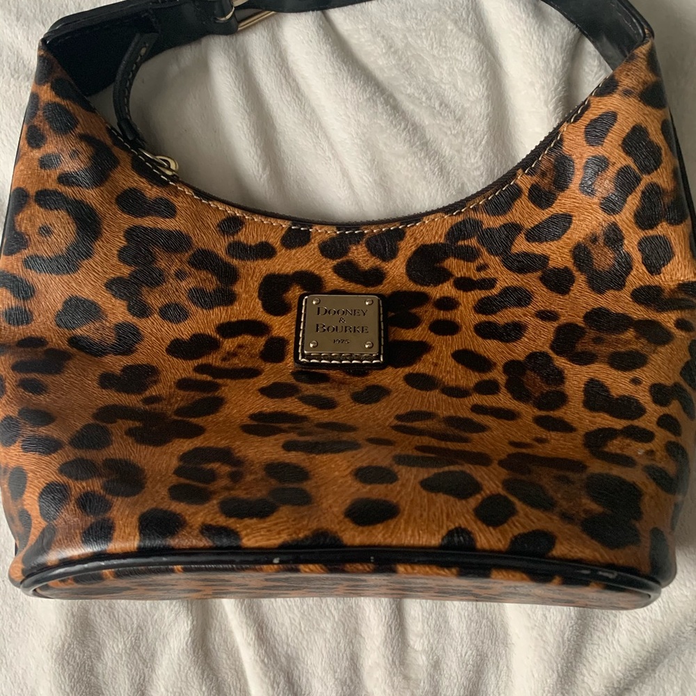 Donkey and Burke cheetah purse